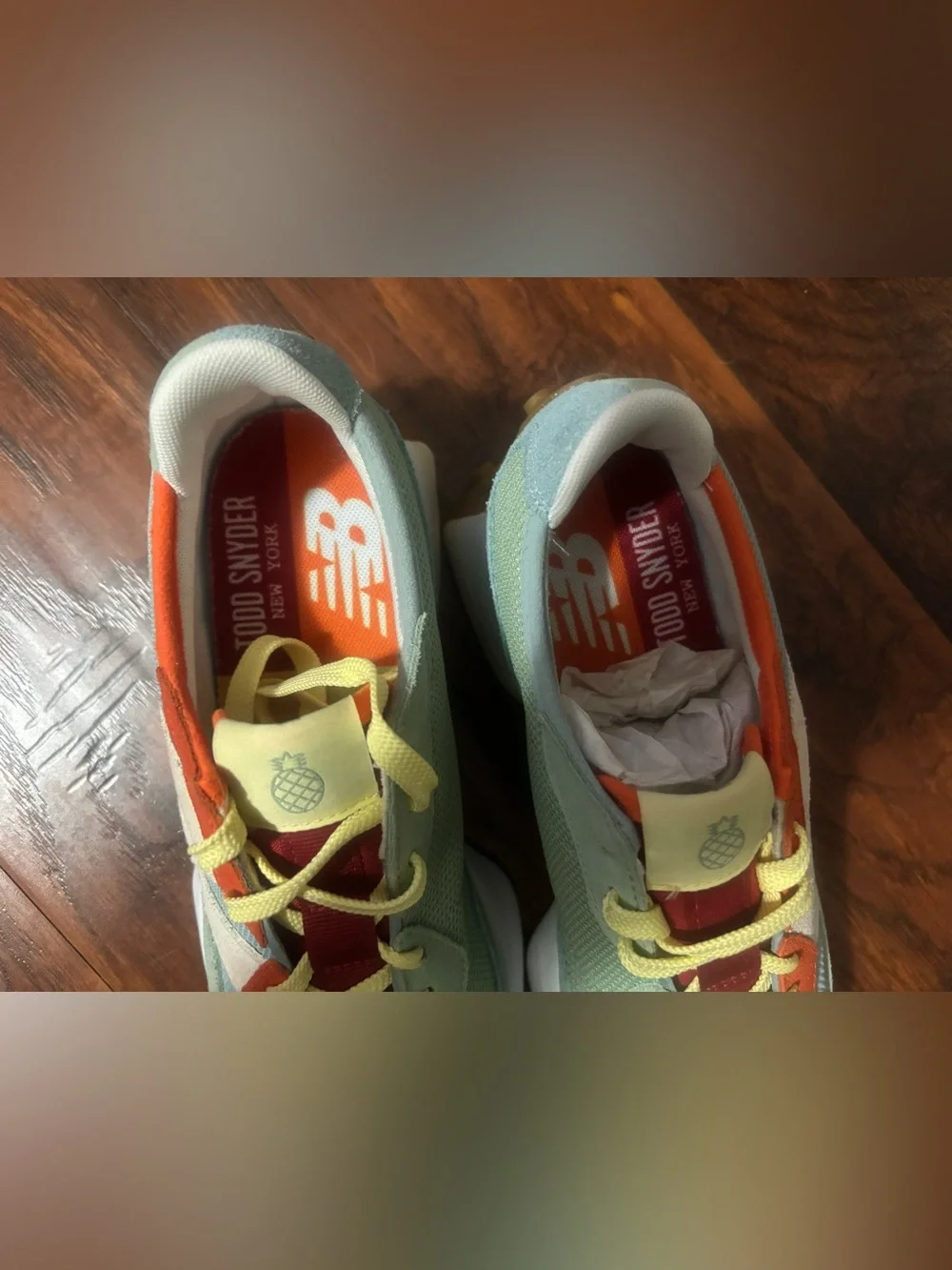 New Balance 327 x Todd Snyder Farmer's Market Pineapple